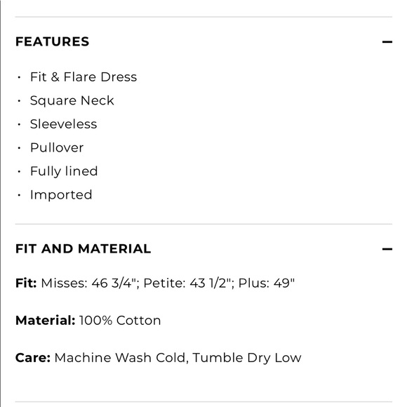 Talbots Oasis Palm Fit and Flare Voile Dress - Picture 9 of 9